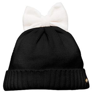 Kate Spade New York ♠️ Black/White Bow Hat